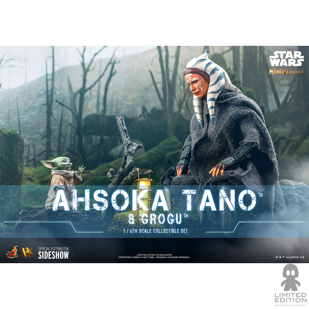 Hot Toys Figura Articulada Ahsoka Tano And Grogu The Mandalorian