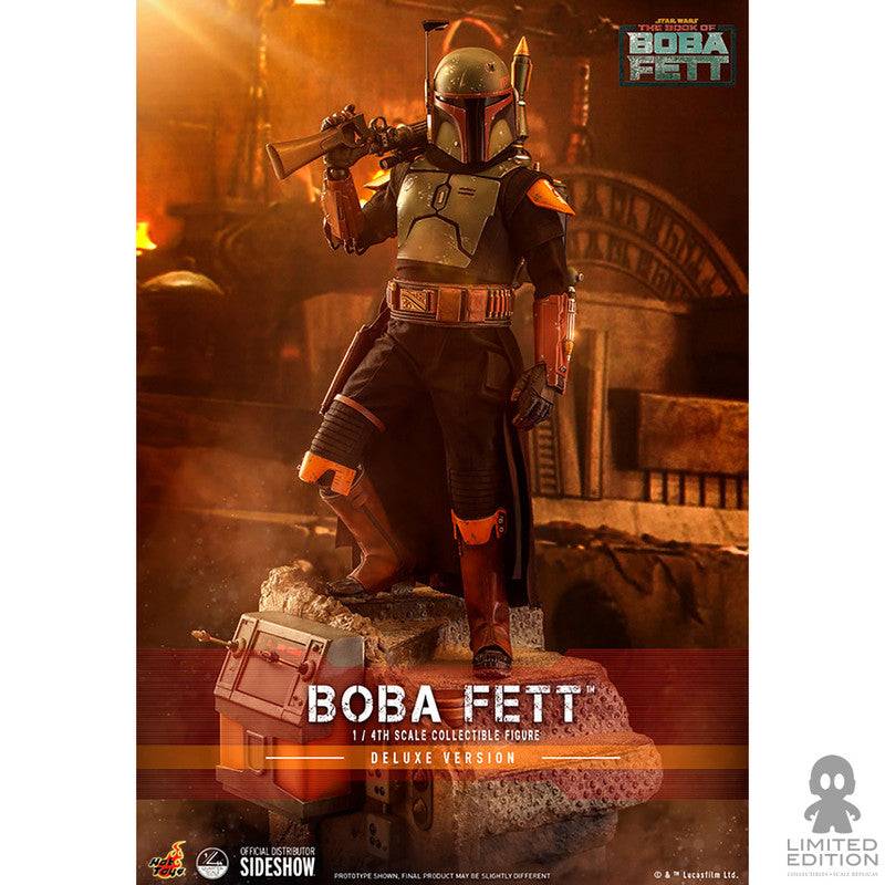 Hot Toys Figura Articulada Boba Fett Escala 1:4 Deluxe Version The Mandalorian