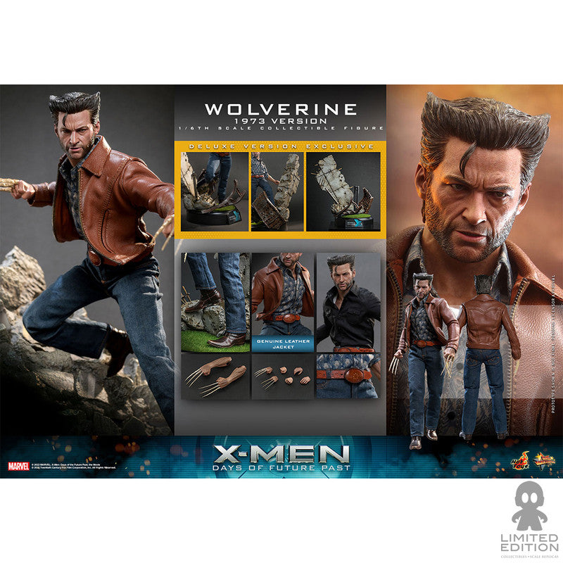 Hot Toys Figura Articulada Wolverine Deluxe 1973 Ver. Escala 1:6 X-Men