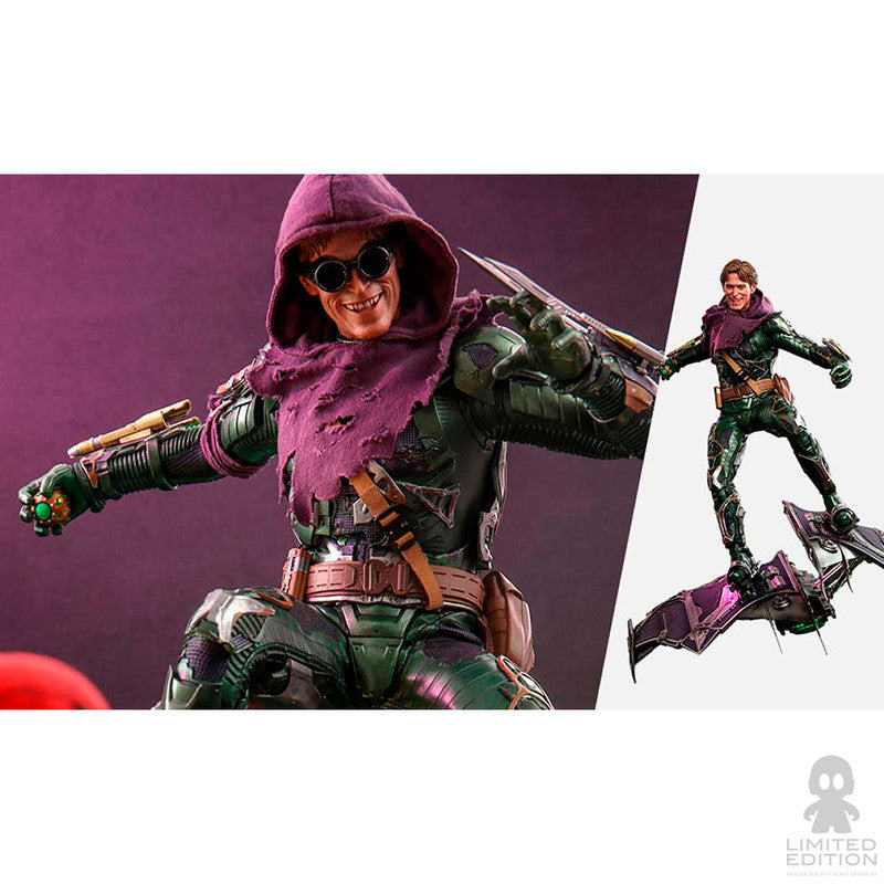 Hot Toys Figura Articulada Green Goblin Upgraded Suit Escala 1:6 Spider-Man: No Way Home