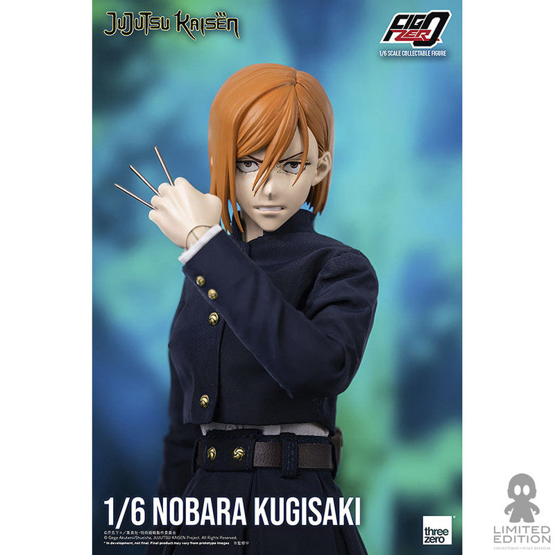 Threezero Figura Articulada Nobara Kugisaki Escala 1:6 Jujutsu Kaisen By Gege Akutami - Limited Edition