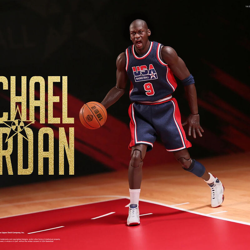 Enterbay Figura Articulada Michael Jordan #9 Barcelona '92 Ver. Escala 1:6 Usa Basketball