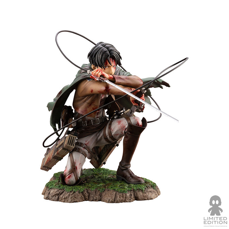 Kotobukiya Estatuilla Artfx J Levi Fortitude Ver. Escala 1:7 Attack On Titan By Hajime Isayama - Limited Edition