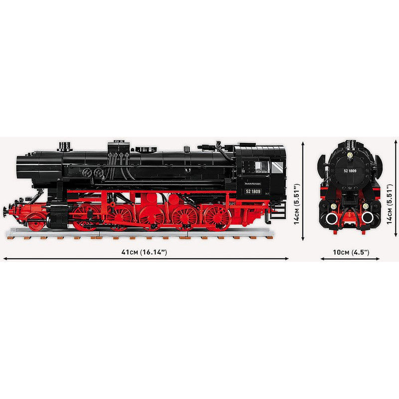 Cobi Bloques Steam Locomotive Dr Br 52 / Ty2 Escala 1:35 1723