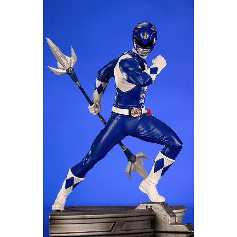 Iron Studios Estatuilla Blue Ranger Mighty Morphin Escala 1:10 Power Rangers