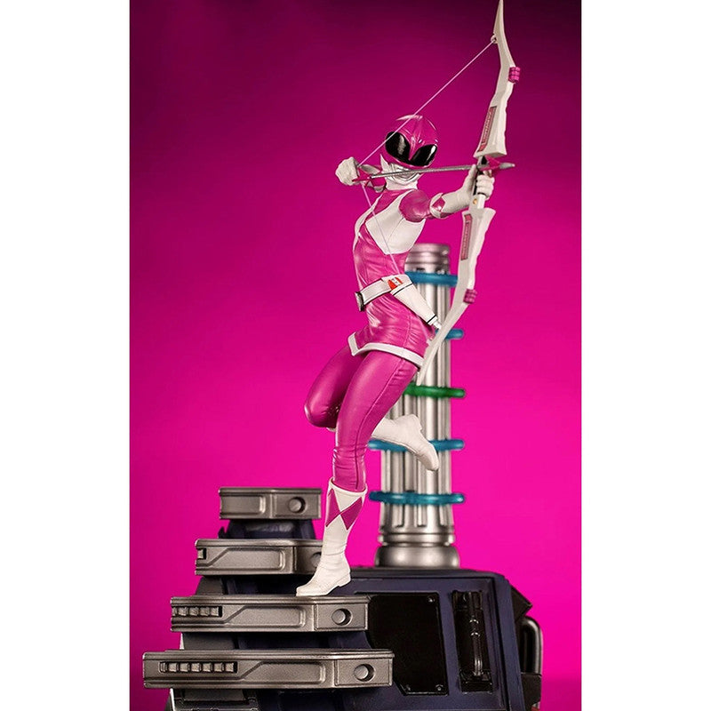 Iron Studios Estatuilla Pink Ranger Mighty Morphin Escala 1:10 Power Rangers