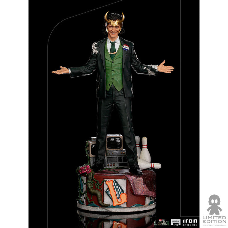Iron Studios Estatuilla Loki President Variant Escala 1:10 Loki By Marvel - Limited Edition