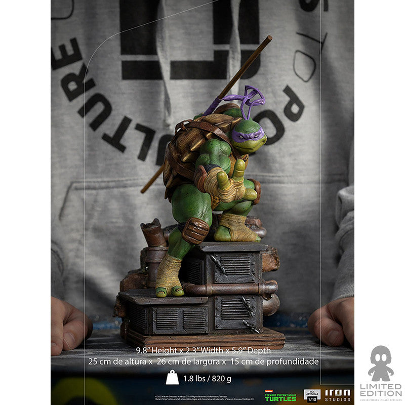 Donatello - Tortugas Ninja (TMNT) Escala 1:10 por Iron Studios