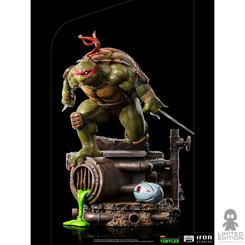 Iron Studios Estatuilla Raphael Escala 1:10 Las Tortugas Ninja