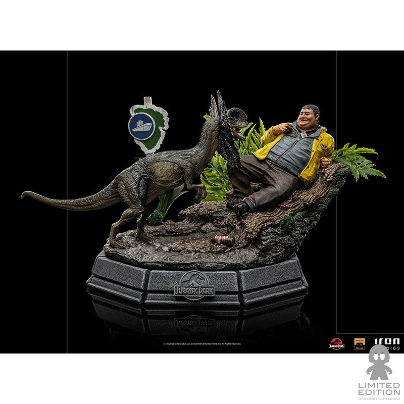 Iron Studios Estatua Dennis Nerdry Deluxe Escala 1:10 Jurassic Park