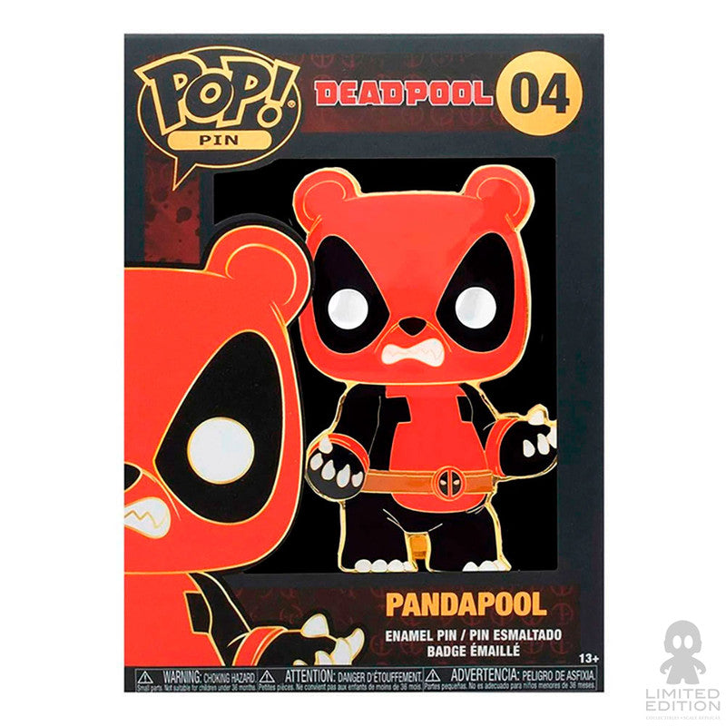 Funko Pin Deadpool - Pandapool 04 Deadpool By Marvel - Limited Edition