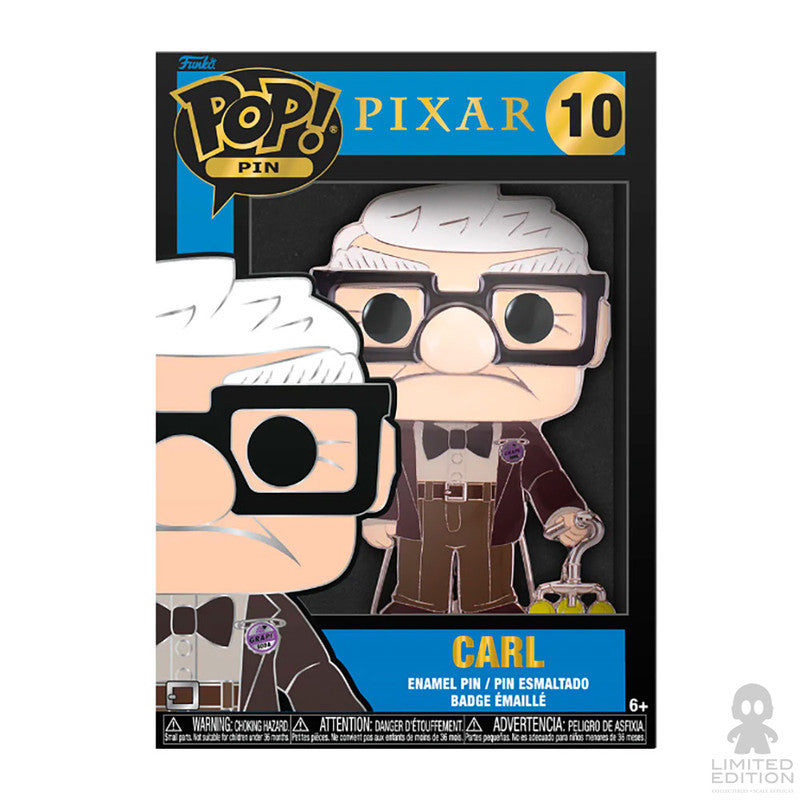 Funko Pin Carl 10 Up: Una Aventura De Altura Disney - Limited Edition