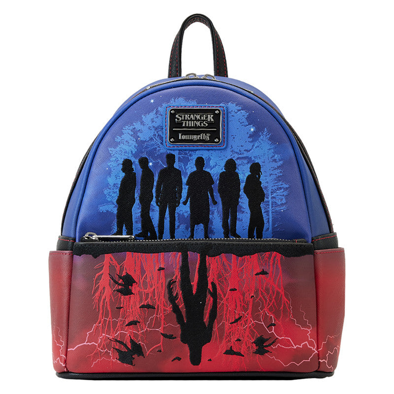 Loungefly Mini Backpack Upside Down Shadows Stranger Things