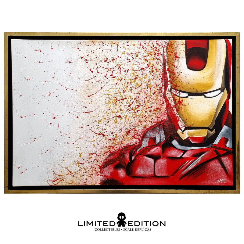 Memorabilia Cuadro Iron Man Marco Dorado Marvel