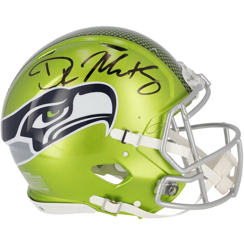 Memorabilia Mini Casco Autografiado Dk Metcalf Flash Speed Seattle Seahawks By National Football League