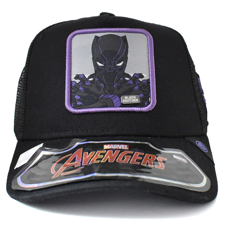 Limited Edition Gorra Negra Ajustable Black Panther Wakanda Forever Avengers