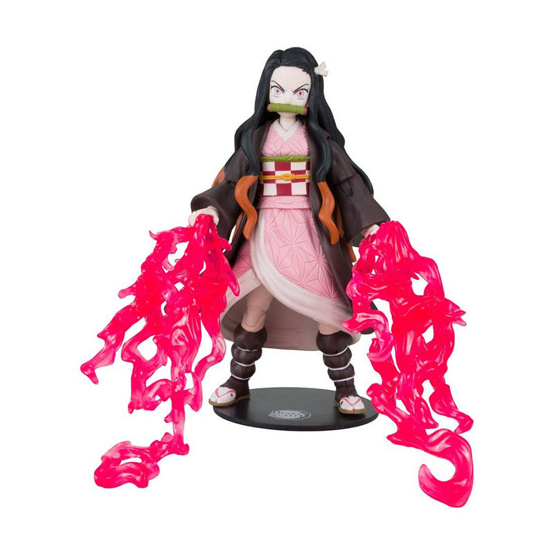 Mcfarlane Toys Figura Articulada Nezuko Kamado 7 Pulg Demon Slayer: Kimetsu No Yaiba