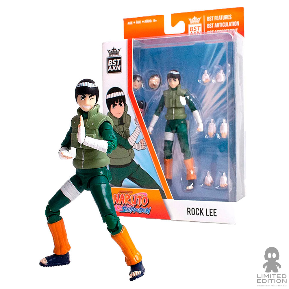 The Loyal Subjects Figura Articulada Rock Lee 5 Pulg Naruto Limited