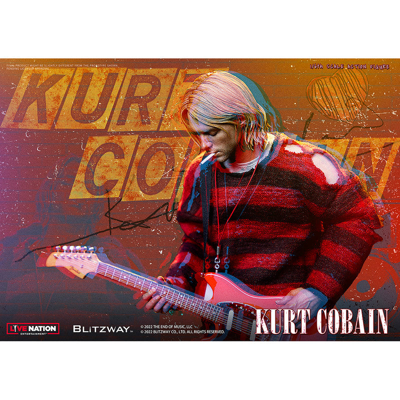 Blitzway Figura Articulada Kurt Cobain Escala 1:6 Kurt Cobain