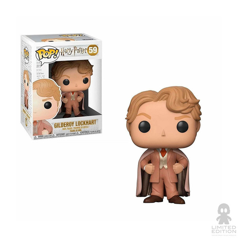 Funko Pop Gilderoy Lockart 59 Harry Potter By J. K. Rowling - Limited Edition