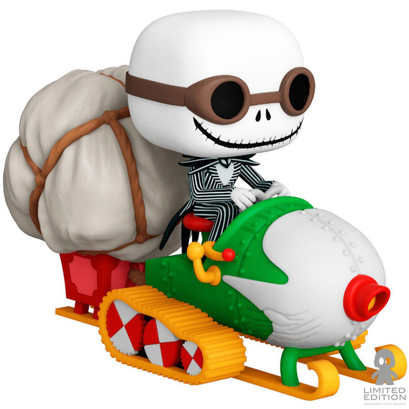 Funko Pop Jack Skellington In Snowmobile 104 6 Pulg Tim Burton