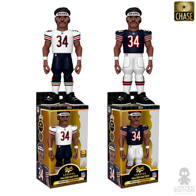 Funko Vinyl Gold Walter Payton 5 Pulg Chicago Bears By National Football League - Limited Edition