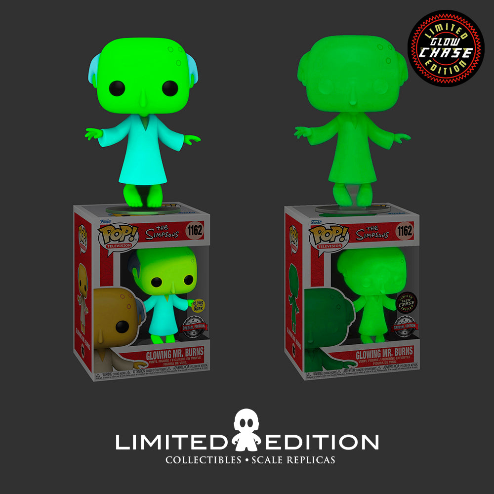 New Arrival Funko Pop Glowing Mr Burns 1162 Special Edition Glow Los Simpsons