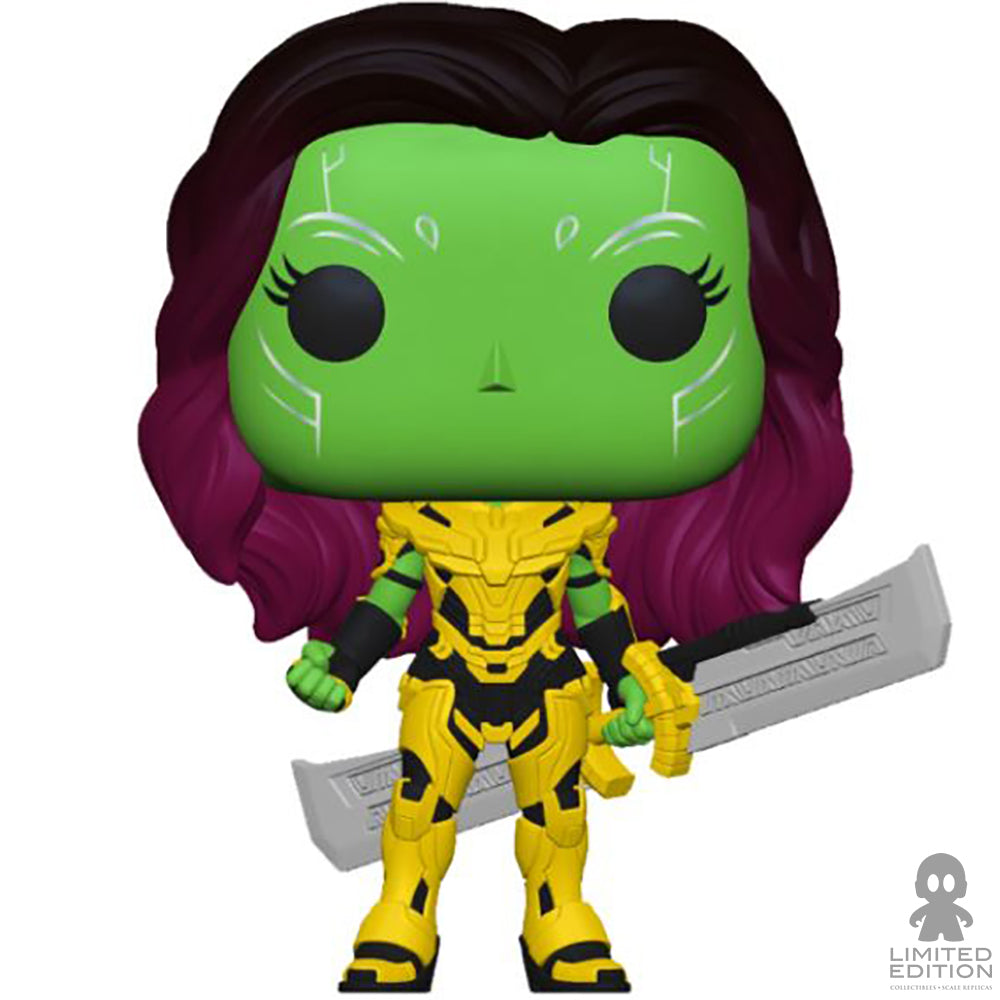 Funko Pop Gamora With Blade Of Thanos Marvel What If…?