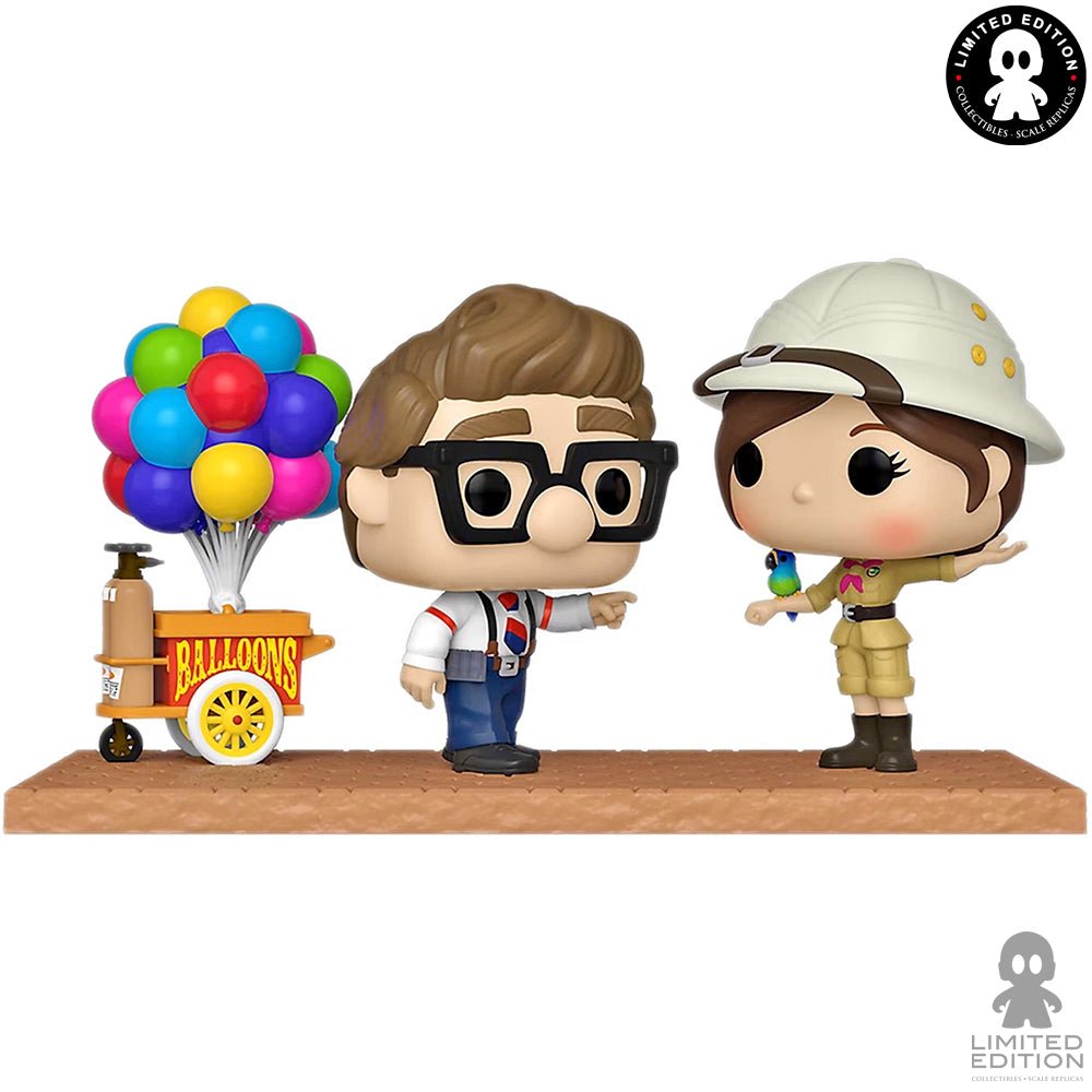 Funko Pop Carl & Ellie With Balloon Cart 1152 Special Edition Exclusivo Disney Up