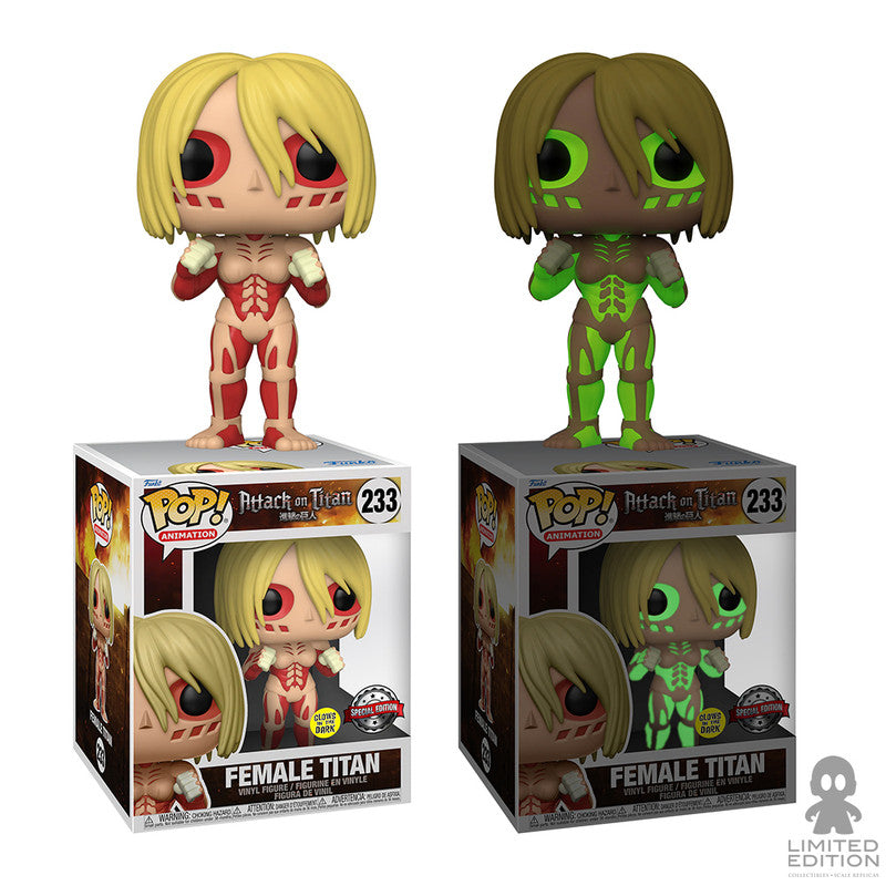 Funko Pop Female Titan 233 Attack On Titan By Hajime Isayama