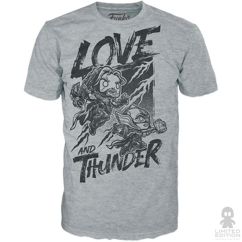 Funko Playera Thor: Love And Thunder By Marvel - Limited Edition