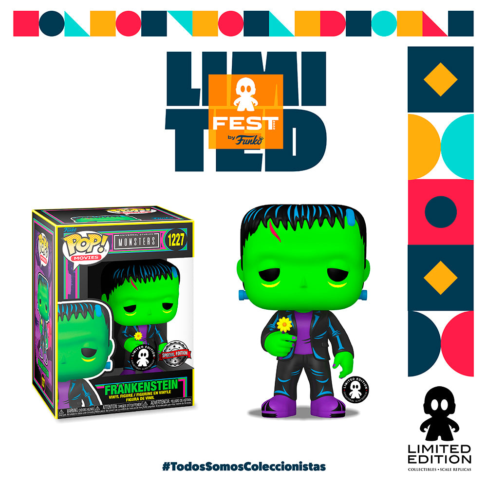 Funko Pop Frankenstein 1227 Exclusivo Limited Edition Universal Monsters