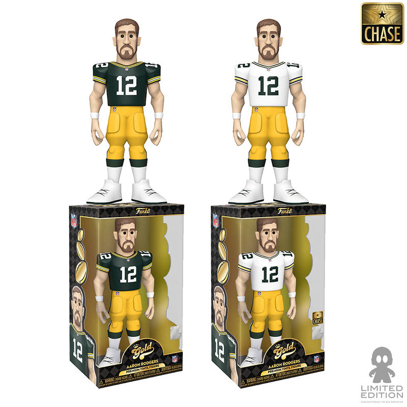 : Funko Gold 12 NFL: Packers- Aaron Rodgers w/Chase