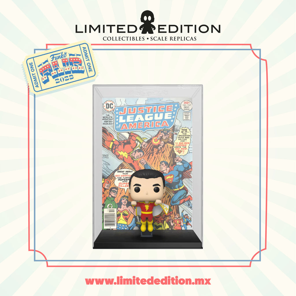 Funko Pop Comic Cover Justice League Of America: Shazam! No. 37 14 Justice League By Dc - Limited Edition