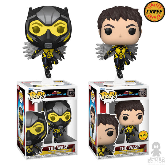 Funko Pop Wasp 1138 Ant-Man And The Wasp: Quantumania By Marvel - Limited Edition