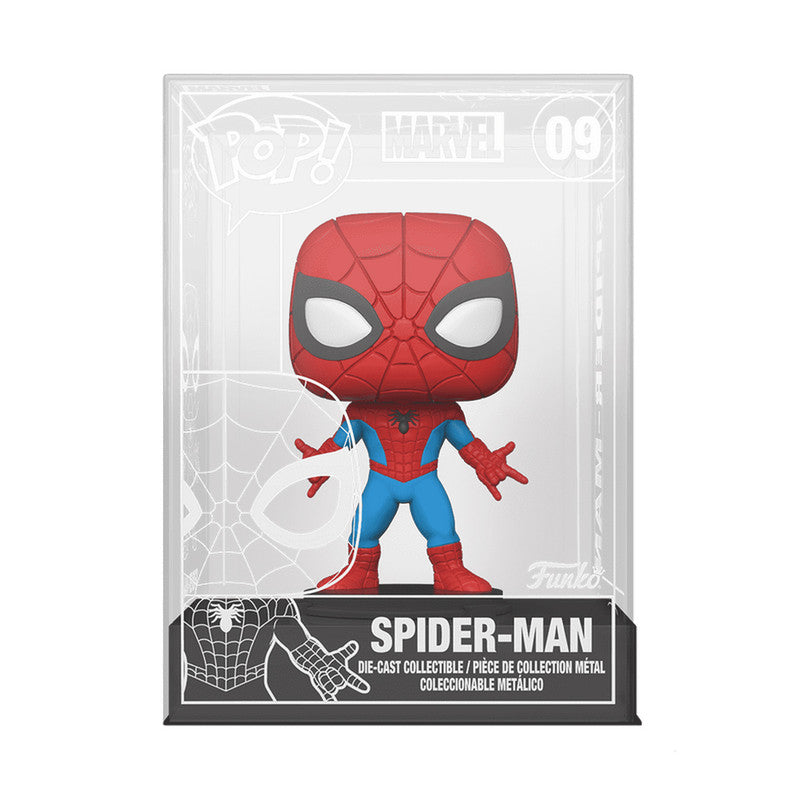 Funko Pop Diecast Spider-Man 09 Exclusivo Marvel Comics