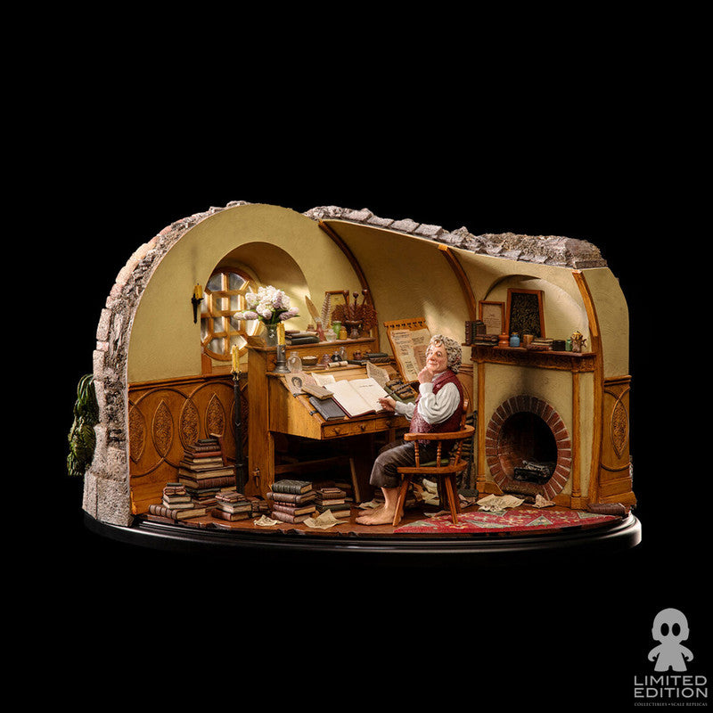 Weta Workshop Estatuilla Bilbo Baggins In Bag End The Lord Of The Rings - Limited Edition