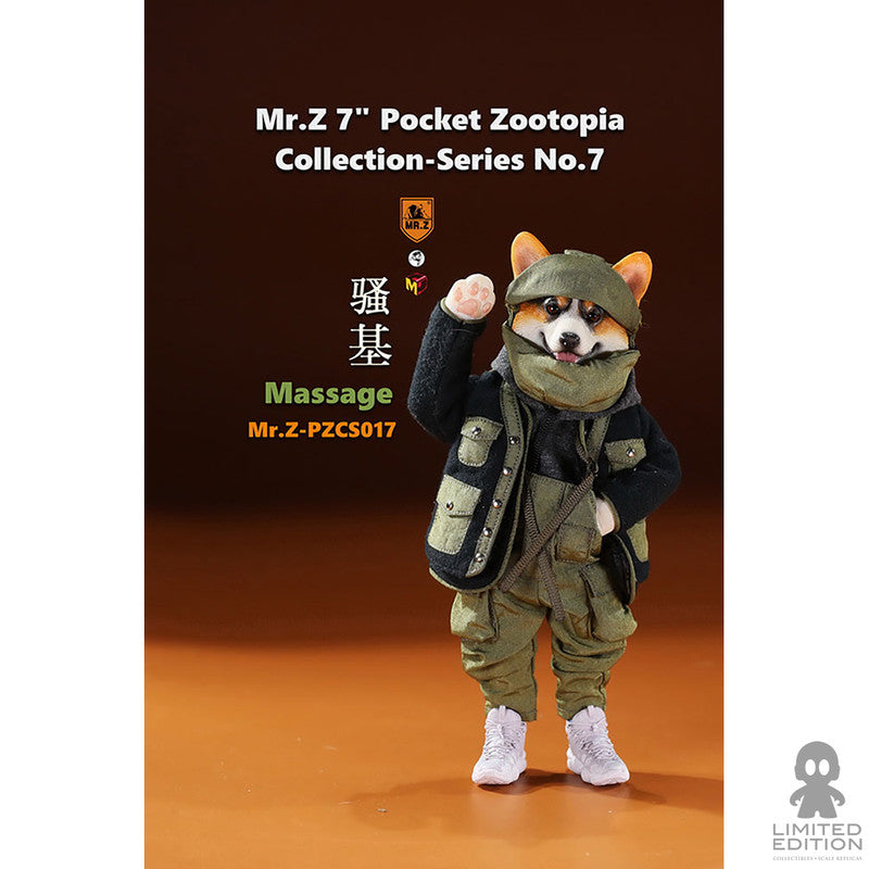 Mr Z Figura Articulada Massage Series 7 Zootopia Collection - Limited Edition
