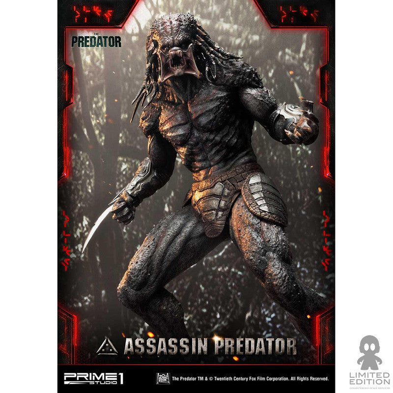 Prime 1 Studio Estatua Assassin Predator Escala 1:4 The Predator - Limited Edition