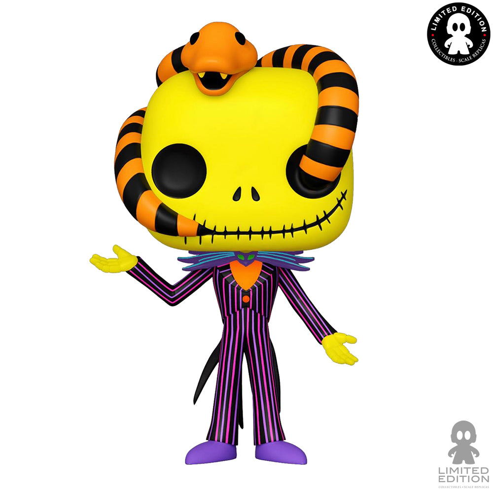 Funko Pop Jack Skellington 717 Blacklight Disney El Extraño Mundo De Jack Exclusivo De Limited Edition Funkoween 2022 - Limited Edition